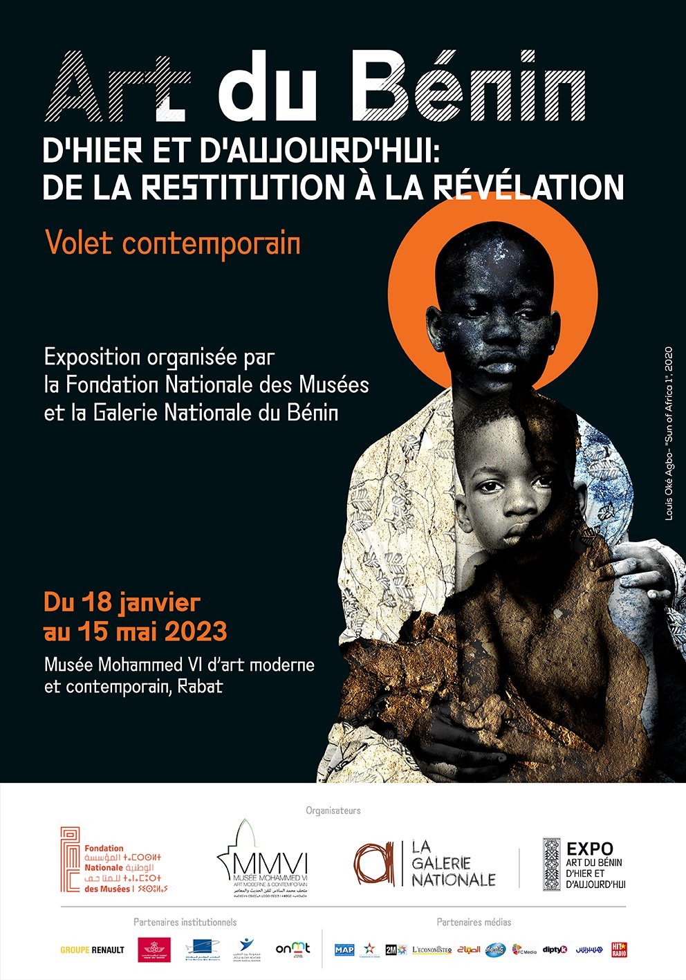 Exposition des œuvres d'art béninois au Musée Mohammed VI à Rabat du 18/01/2023 au 15/05/2023
