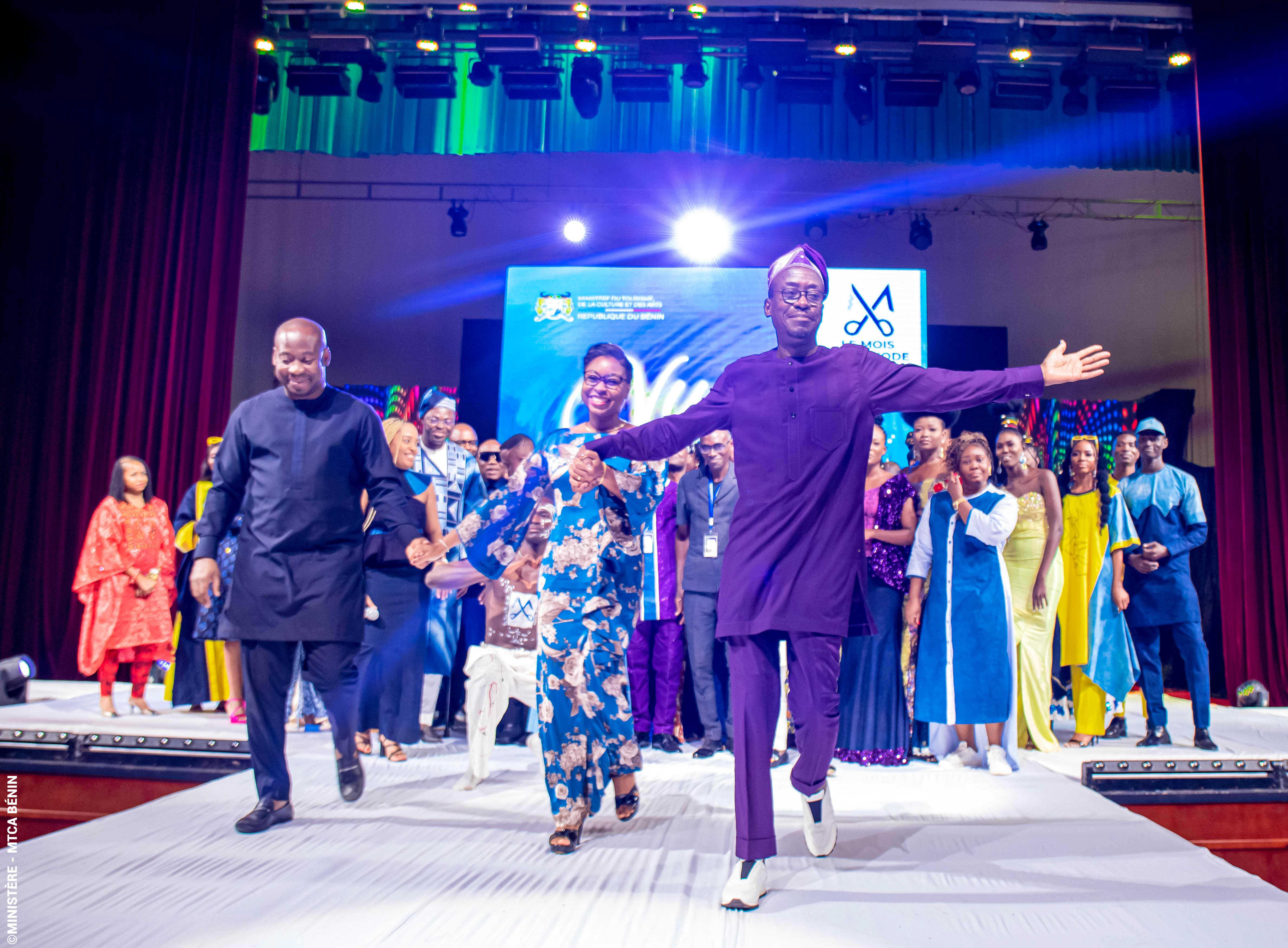 Edition 2023 du Mois de la Mode au Bénin : « Le secteur de la mode constitue une chaîne de métiers que le Gouvernement entend valoriser et promouvoir »